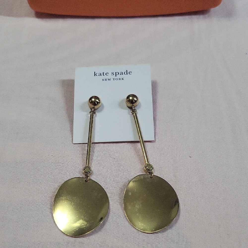 Kate Spade Gold Dangle Earrings
